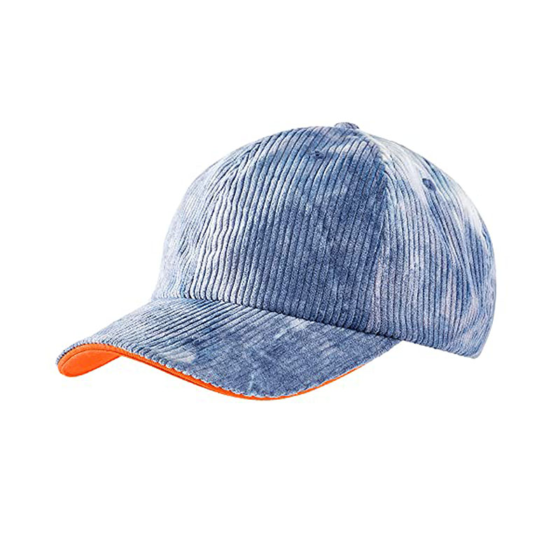 Tye-dye Corduroy Fashion Cap Custom Logo Acceptable - 图片 2
