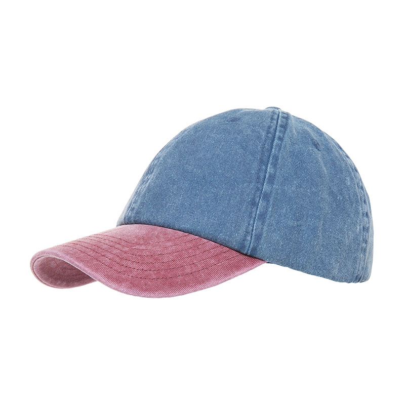 Garment Heavy Wash 6 Panel Unstructed Baseball Caps Custom Logo Acceptable - 图片 2