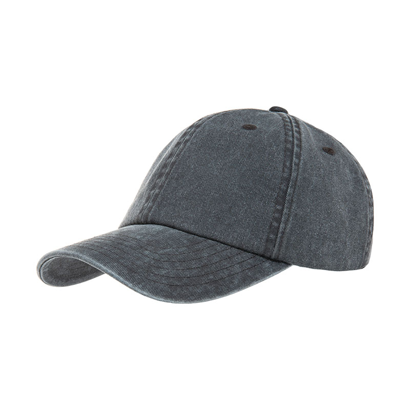 Garment Heavy Wash 6 Panel Unstructed Baseball Caps Custom Logo Acceptable - 图片 3