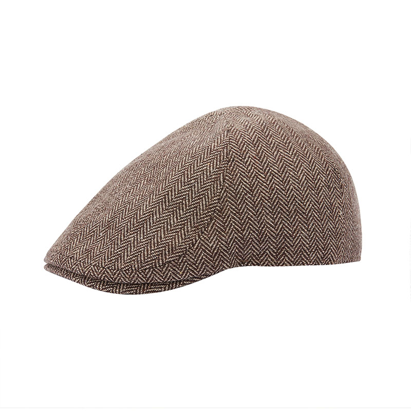 Wool Blend Fashion Ivy Caps Custom Logo Acceptable - 图片 2