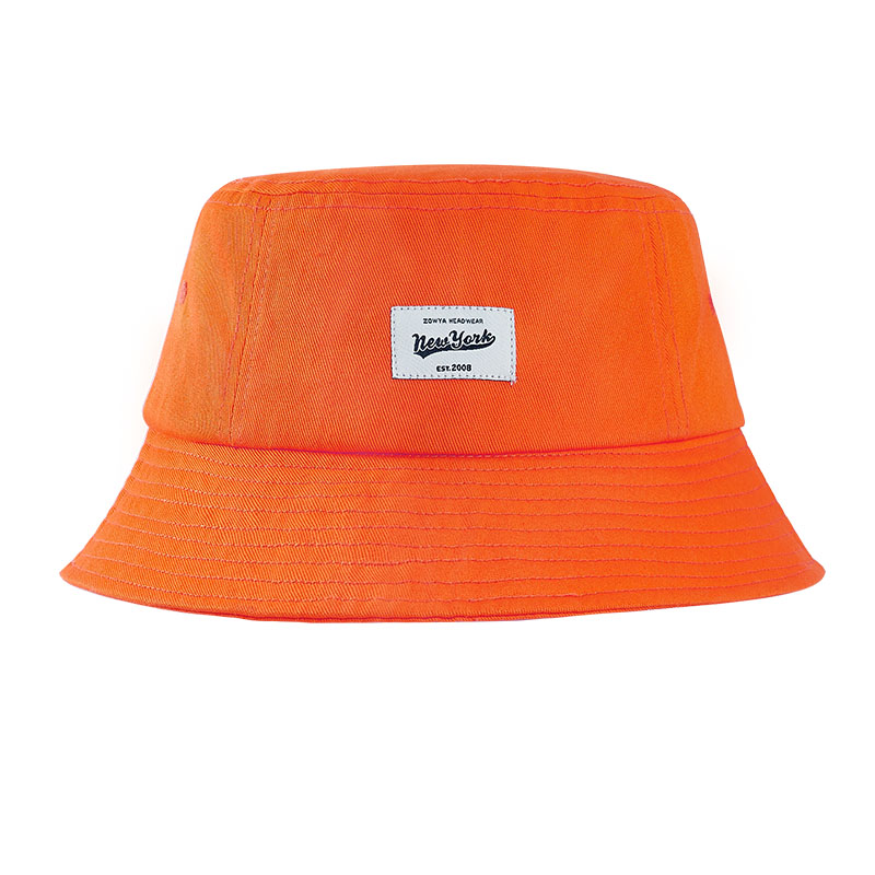 Fashion Cotton Bucket Hat Custom Logo Acceptable - 图片 2