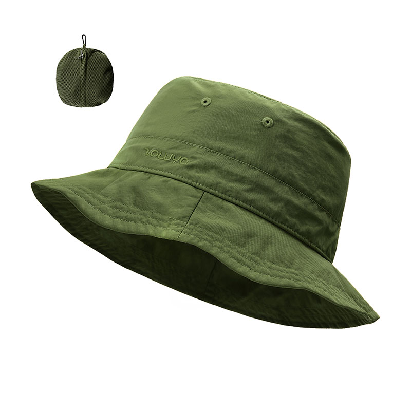 Anti-UV Wide Brim Fishing Hat Custom Logo Acceptable - 图片 3