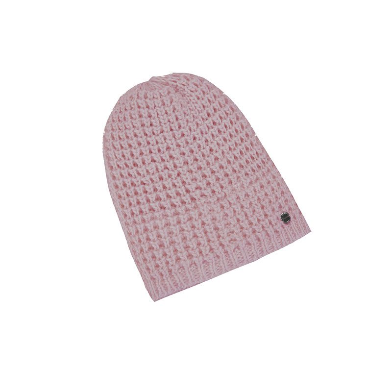 Slouchy Beanies with Metal logo Custom Logo Acceptable - 图片 2