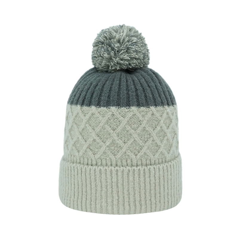 Pompom Beanie Custom Logo Acceptable - 图片 2