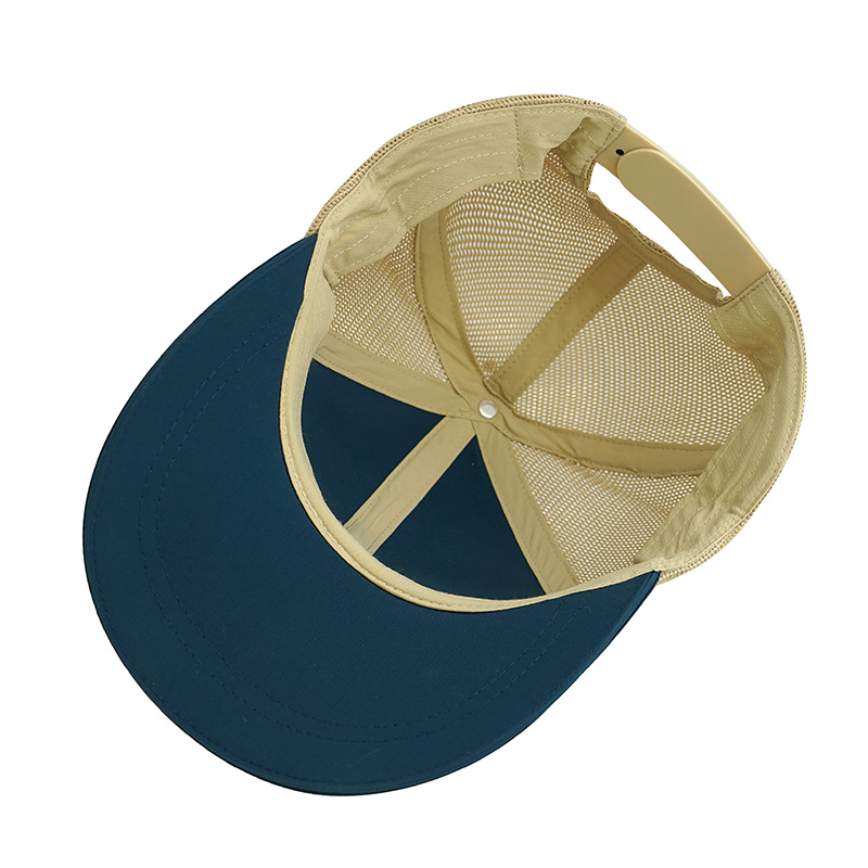 6 Panels Trucker Caps with Label Logo - 图片 2