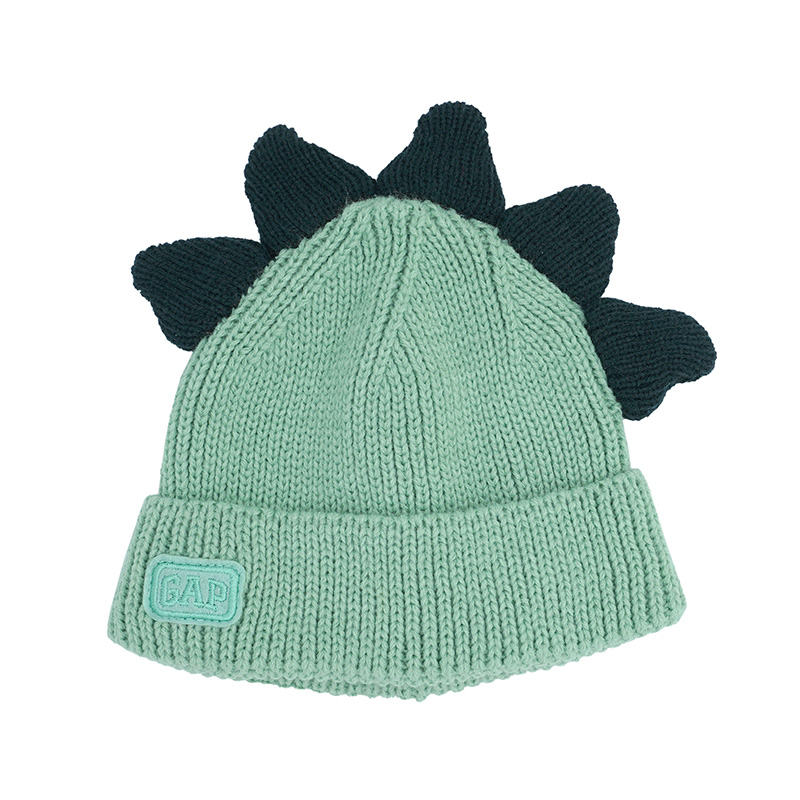 Kid's Dinosaur Hand Knitting Fishman Beanies - 图片 2